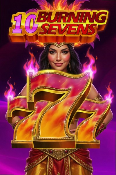 10 Burning sevens slot at Casinova Casino